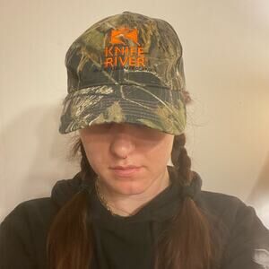 Knife River Camo Adjustable Baseball Cap (Kati Sportcap)